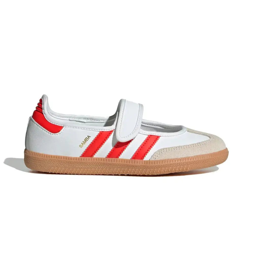 Samba Jane White Red Gum