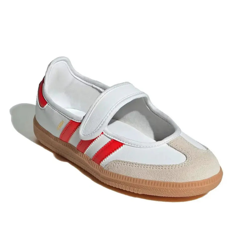 Samba Jane White Red Gum
