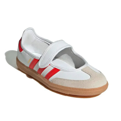 Samba Jane White Red Gum