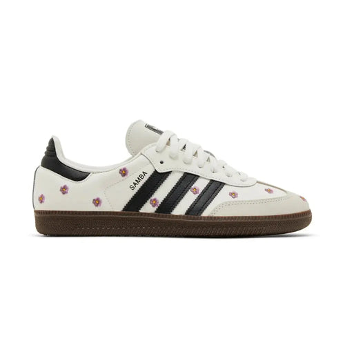 Samba Og White Floral Embroidery