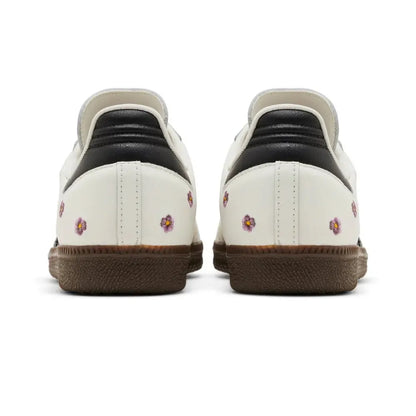 Samba Og White Floral Embroidery