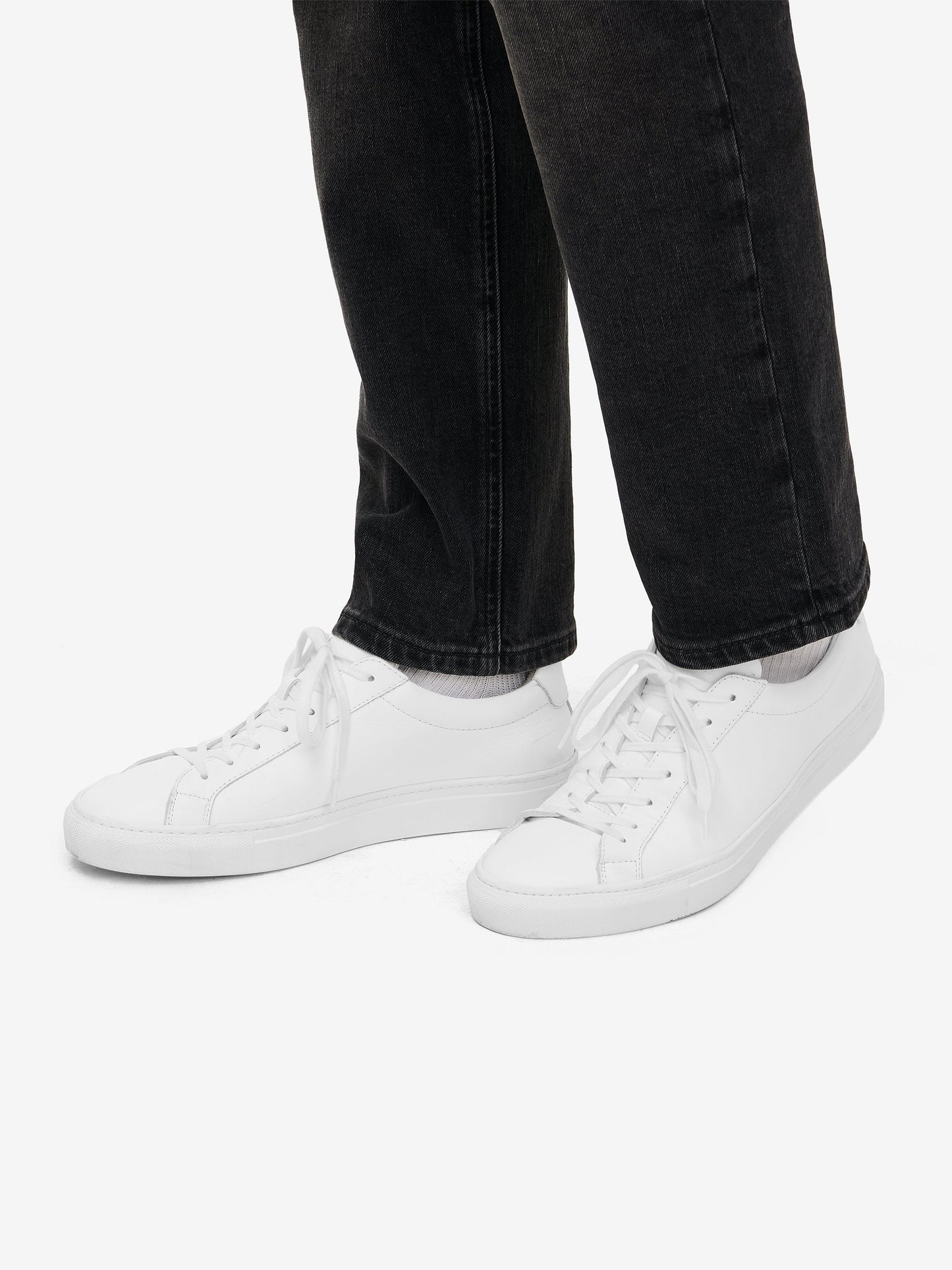 Maison Dundee Leather White