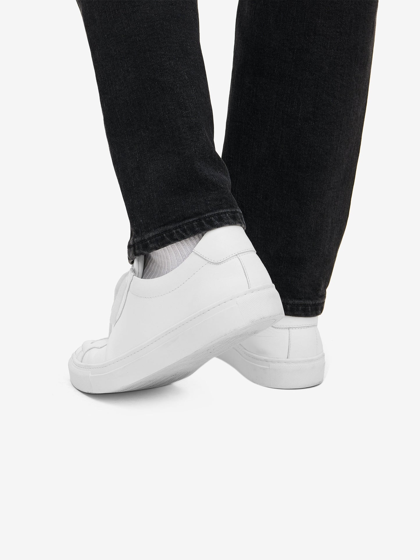Maison Dundee Leather White
