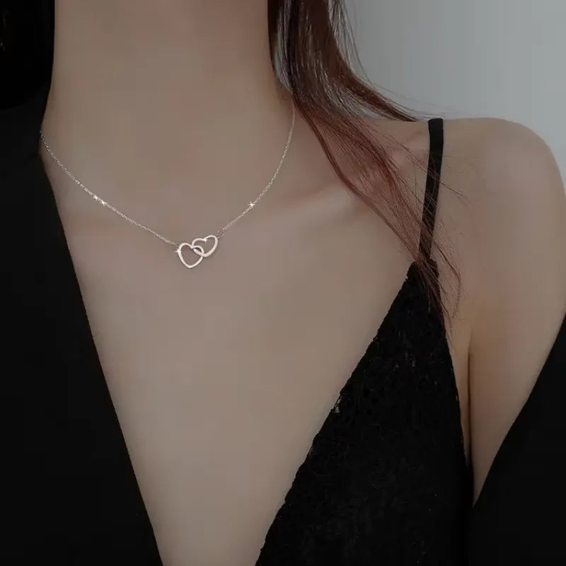 Heart Pendant Necklace for Women