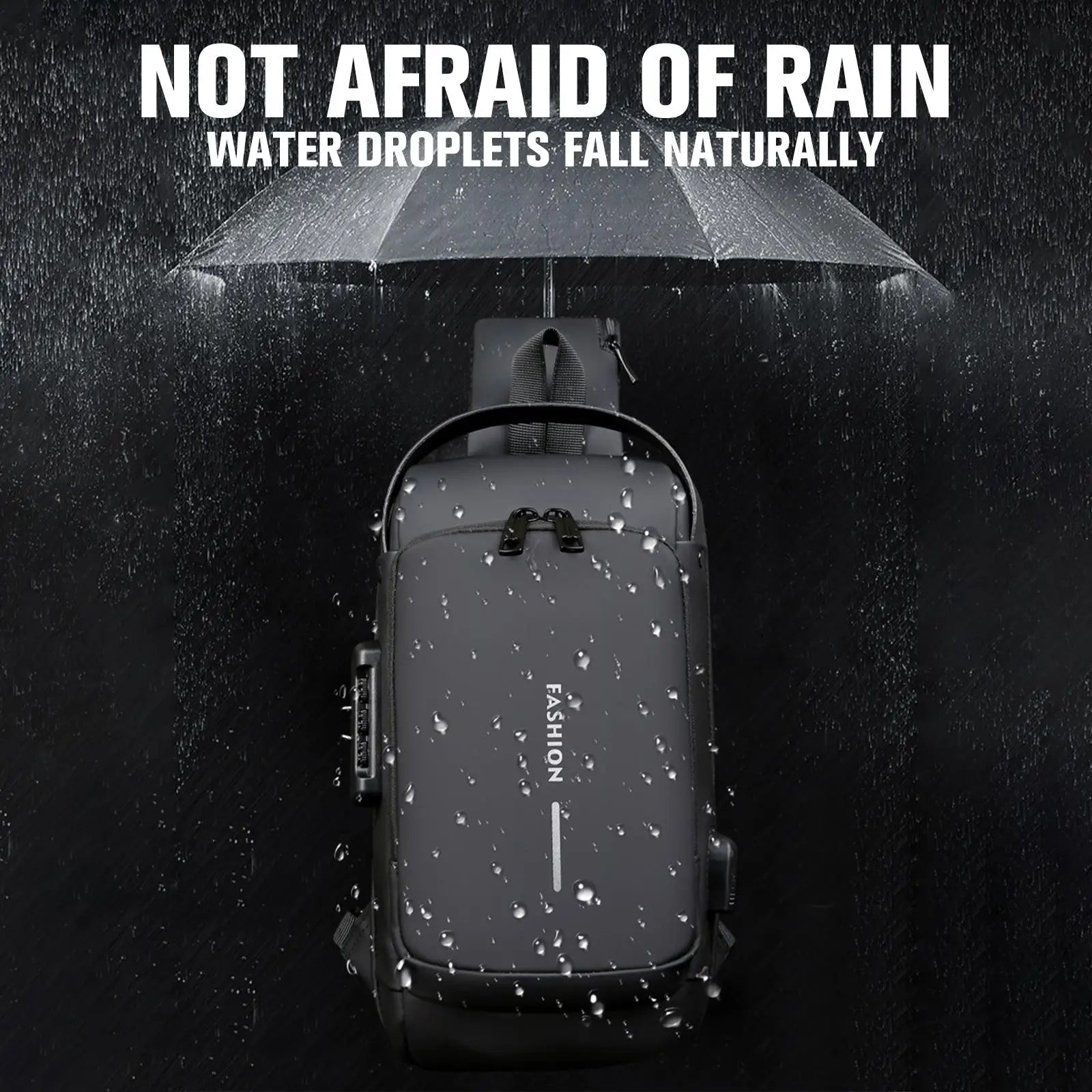 Men's Anti-Theft Sling Pack